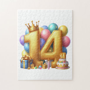 Goldener 14. Geburtstag