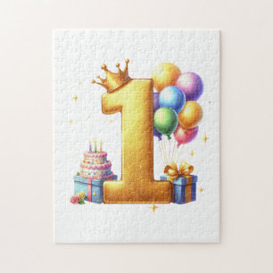 Goldener 1. Geburtstag