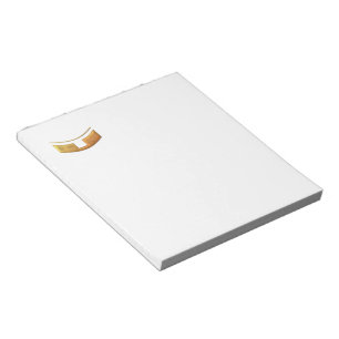Goldener "3-D"-Priester/Monsterkollar Notizblock