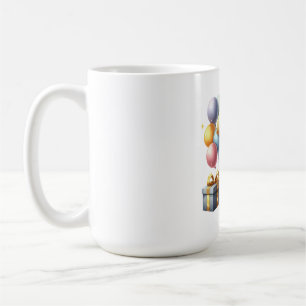 Goldener 3. Geburtstag Kaffeetasse