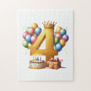 Goldener 4. Geburtstag