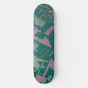 Goldener Abschnitt Aquamarin Skateboard