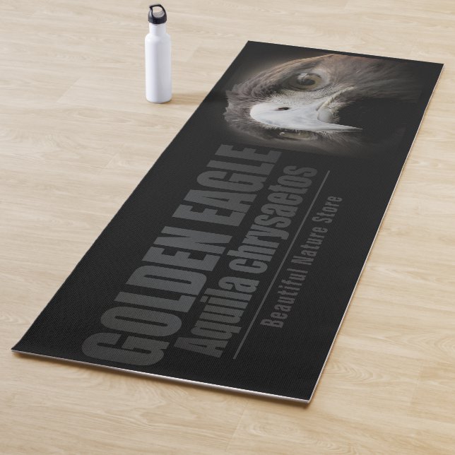 Goldener Adler: Extra Long Yoga Mat Yogamatte (Beispiel)