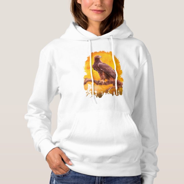Goldener Adler Hoodie (Vorderseite)