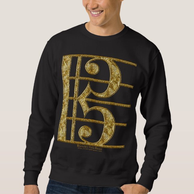 Goldener AltClef Sweatshirt (Vorderseite)