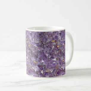 Goldener Amethyst-Schimmer Kaffeetasse
