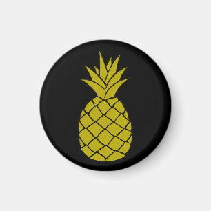 Goldener Ananas-Magnet Magnet