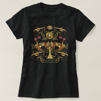 Goldener Armenischer T - Shirt