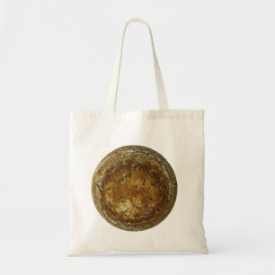 goldener Ball Tragetasche