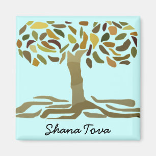 Goldener Baum des Lebens Magnet