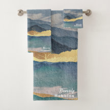 Goldener Berg Personalisiert