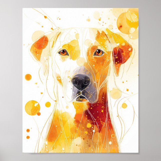 Goldener Blick Poster (Vorne)