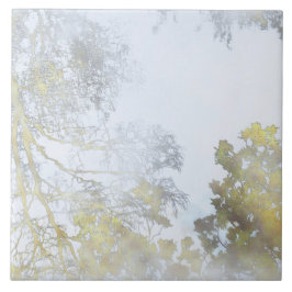 Goldener Breitblatt-Schimmer Fliese