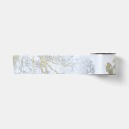 Goldener Breitblatt-Schimmer Satinband