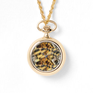 Goldener Bronzestand Armbanduhr