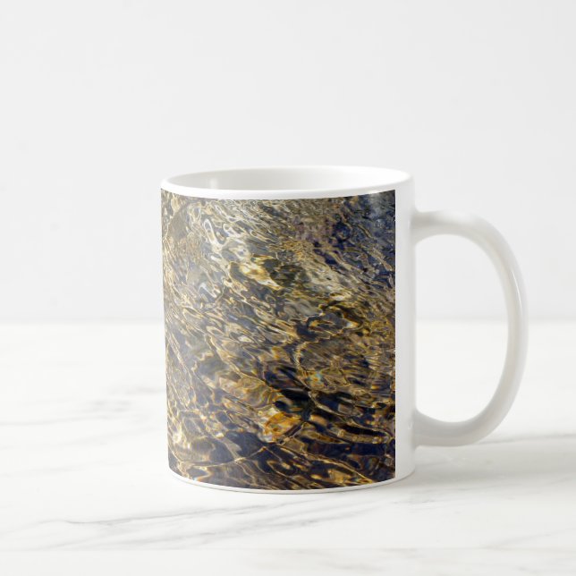 Goldener Brunnen Wasser 2 Kaffeetasse (Rechts)