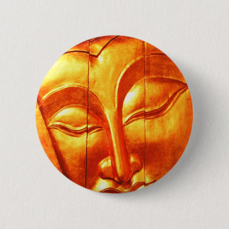 Goldener Buddha Button