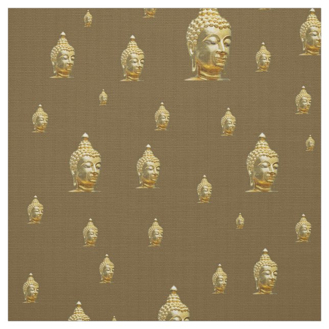 goldener Buddha Stoff (Muster)