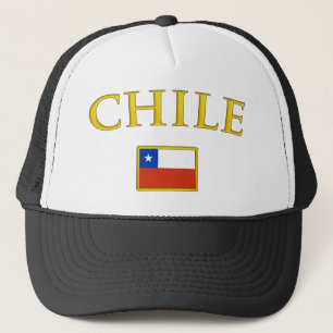 Goldener Chile Truckerkappe