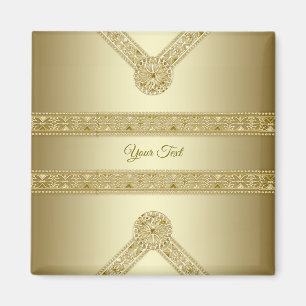 Goldener Dekorativer Magnet