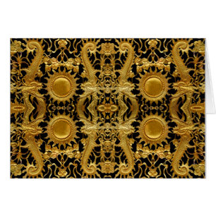 goldener Drache