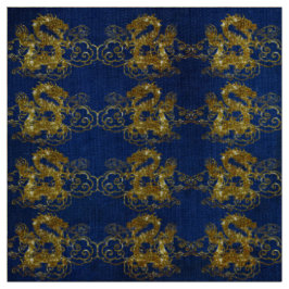 Goldener Drache, Gewebe Stoff