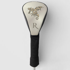 Goldener Drache Golf Headcover