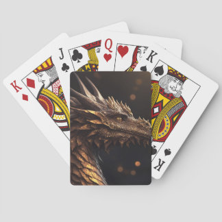 Goldener Drache Spielkarten