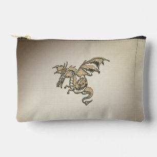 Goldener Drache Zubehörtasche