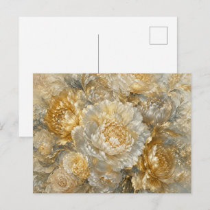 Goldener Elfenbeingarten Postkarte