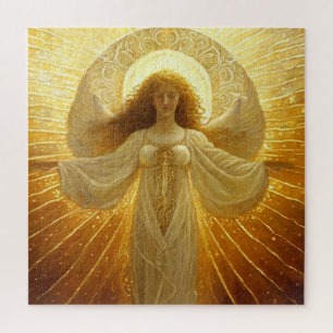 Goldener Engel Erwachen des Wissens 