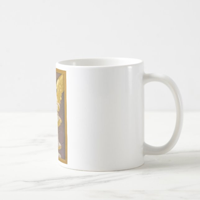 Goldener Engel Kaffeetasse (Rechts)