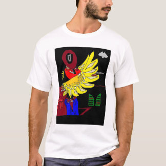 Goldener Flug des Gesetzes T-Shirt