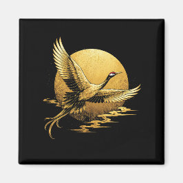 Goldener Flug Magnet