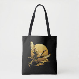 Goldener Flug Tasche