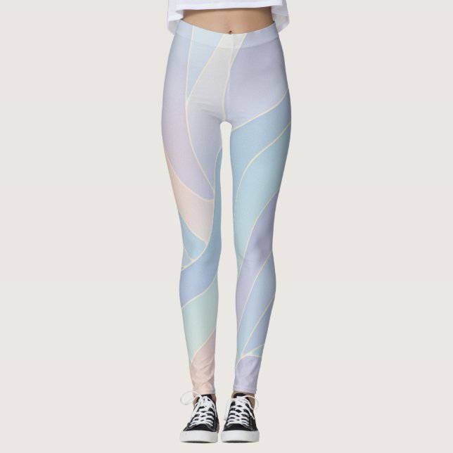 Goldener Flux Leggings (Vorderseite)
