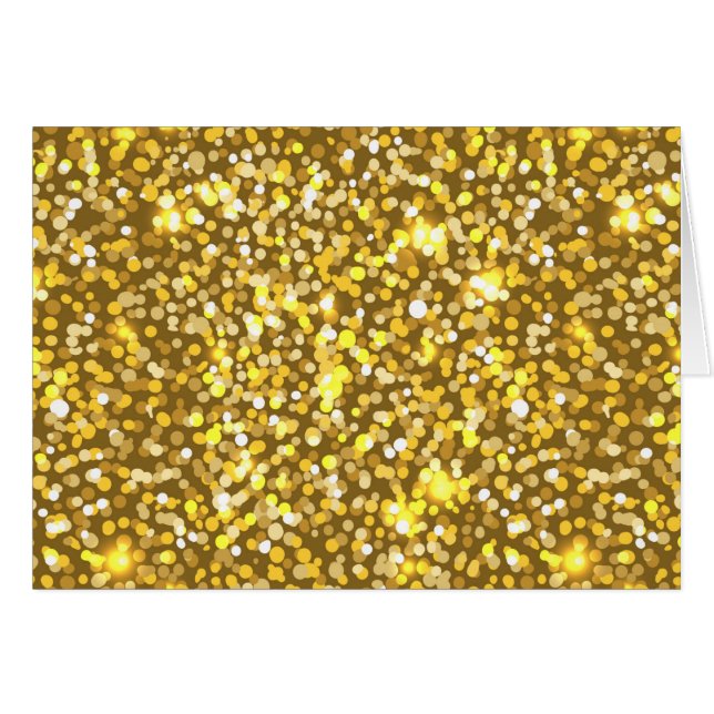 Goldener Glitzer (Vorderseite (Horizontal))