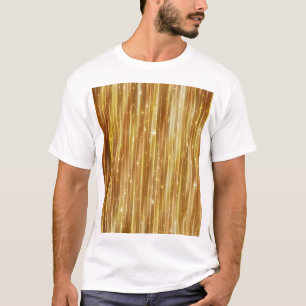 Goldener Glitzer: Heller Abstrakter Hintergrund. T-Shirt