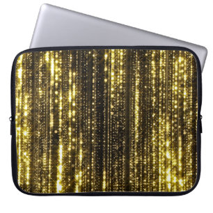 Goldener Glitzer: Hintergrundinformationen zu Boke Laptopschutzhülle