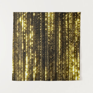 Goldener Glitzer: Hintergrundinformationen zu Boke Wandteppich