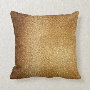 Goldener Glitzer Kissen