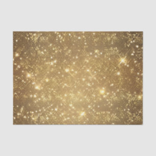 Goldener Glitzer Seidenpapier