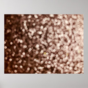 goldener Glitzer Textur Hintergrund. Selektiver Fo Poster
