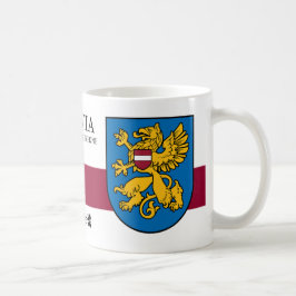 Goldener Greif von Rezekne Lettland Kaffeetasse