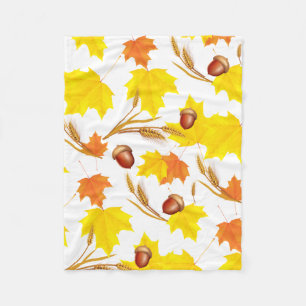 Goldener Herbst Fleecedecke