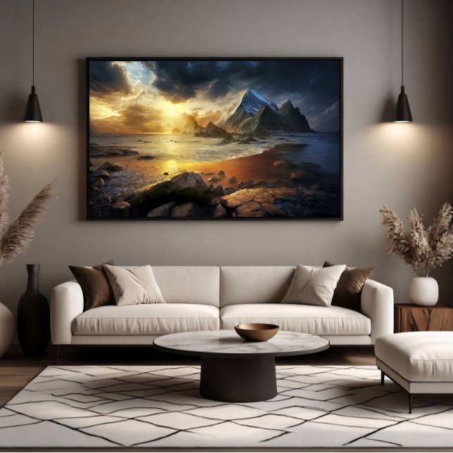 Goldener Horizont Poster (Von Creator hochgeladen)