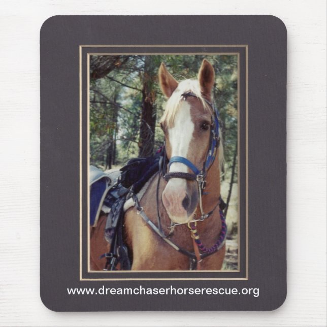 Goldener Junge Mousepad (Vorne)