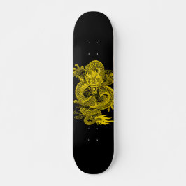 Goldener Kaiser Dragon 1 Element Pro Park Deck Skateboard