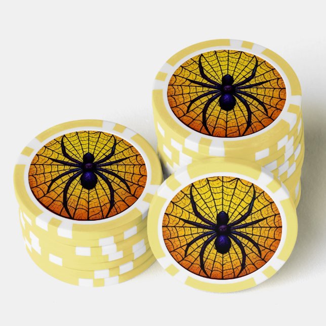 Goldener Kriecher  Pokerchips (Stapel)