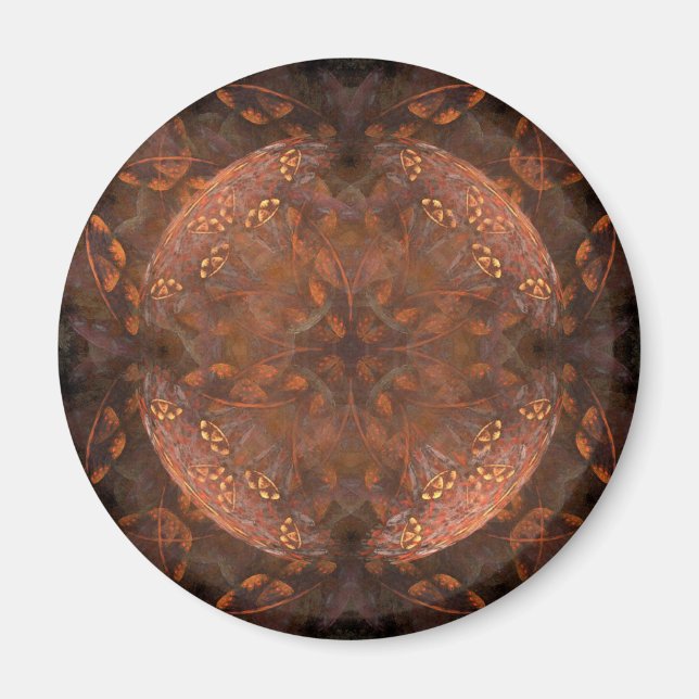 Goldener Kupferschimmer Magnet (Vorne)